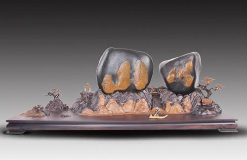 这两块石头他整整等了6年才买下，刚运回家就有人出价40万