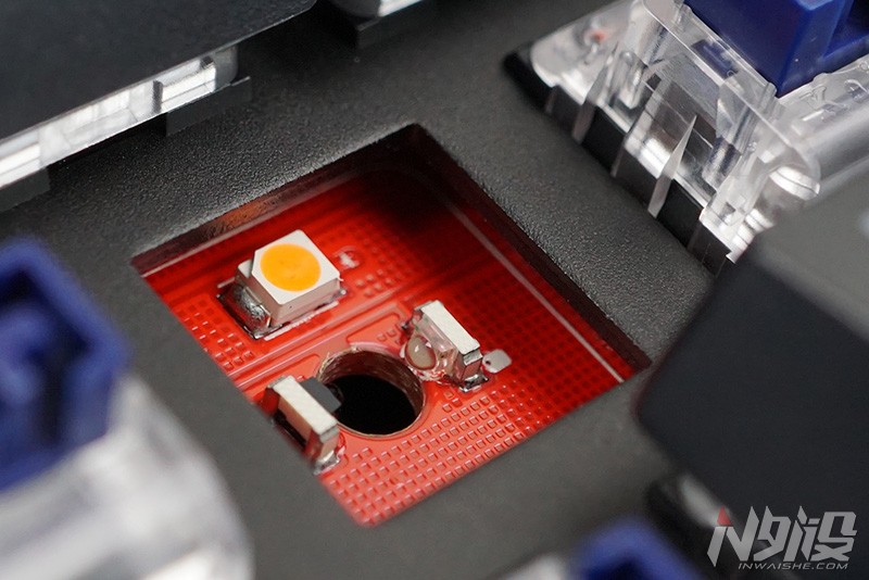 腹灵光魔键盘拆解,腹灵光魔凯华光轴机械键盘评测