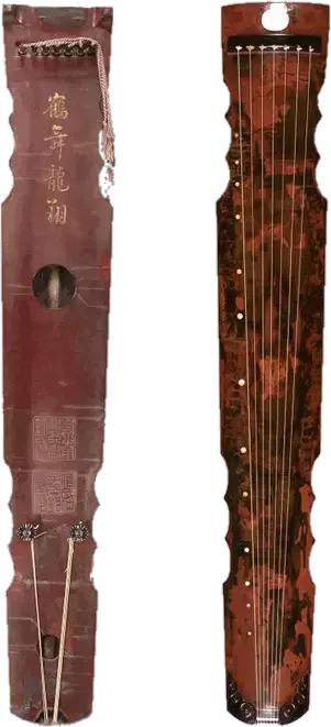 历代古琴的基础知识,中国古琴辨识图