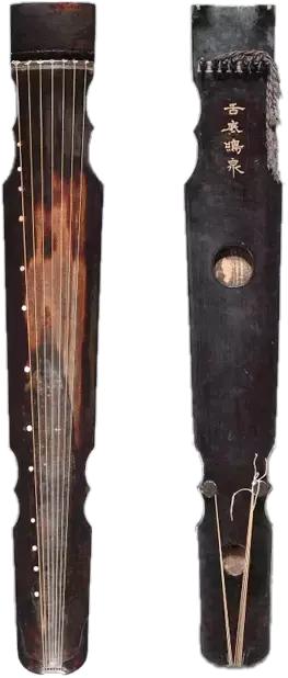 中国历代古琴图片大全,中国古琴图谱