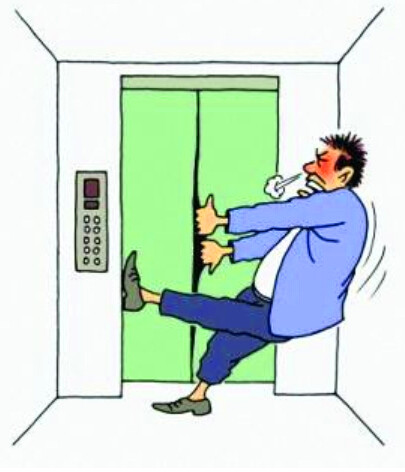 福建福州电梯故障自救视频,手扶电梯故障如何自救