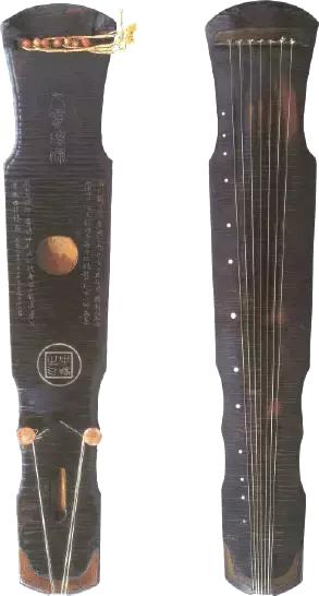 历代古琴的基础知识,中国古琴辨识图