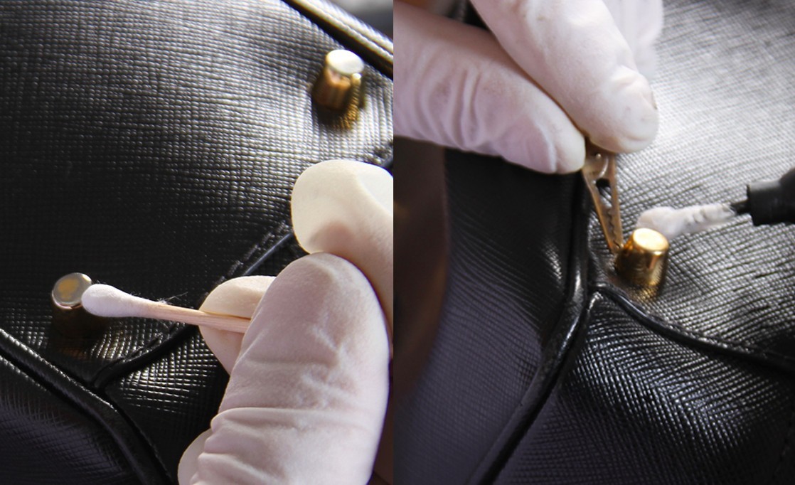 五金不掉色的包包,奢侈品包包五金划痕修复