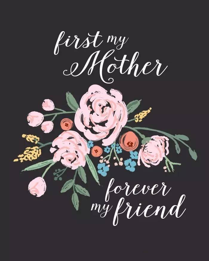 母亲节到了给母亲画贺卡,母亲节孩子给母亲的贺卡