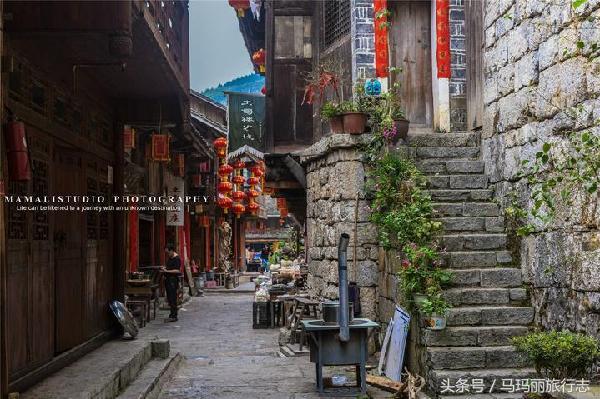 乌江百里画廊景区全景,千里乌江百里画廊古镇