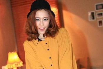 造型烫发型扎法,到肩膀的烫发怎么梳好看