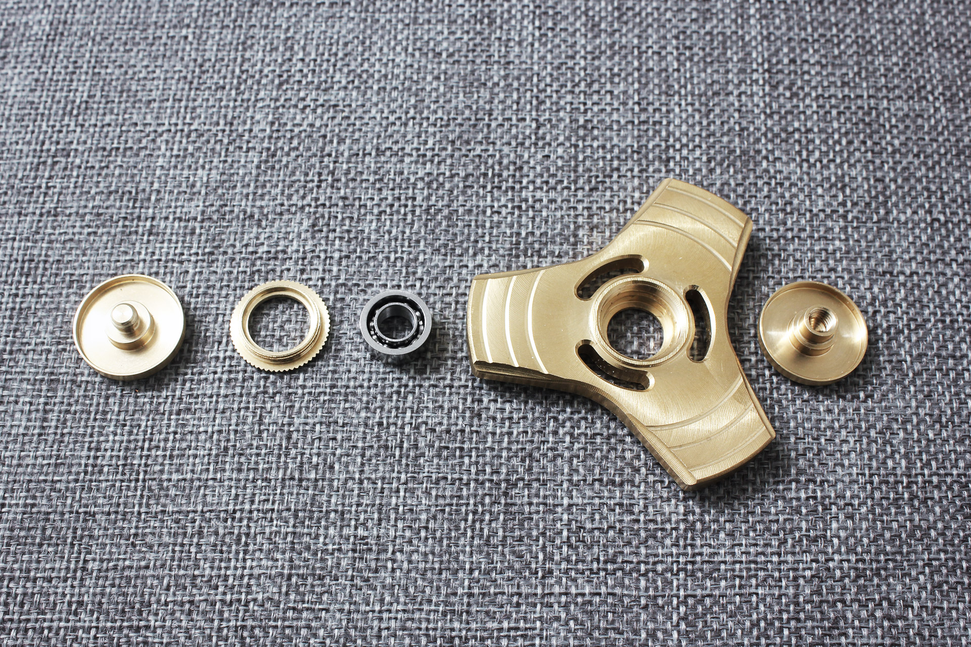 多关节可动指尖陀螺,纯铜双叶指尖陀螺