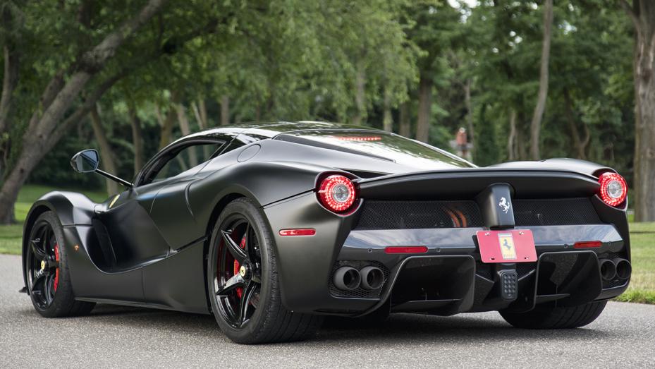 法拉利laferrari黄金色,哑光黑法拉利laferrari