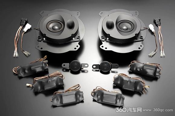 带箱体的汽车喇叭,带箱体的中低音汽车喇叭