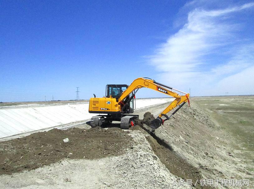 她的操控完全超出了我的想象!三一75挖掘机500小时使用报告