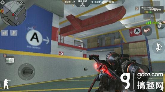 cf手游爆仓模式,cf手游装载区怎么进a点