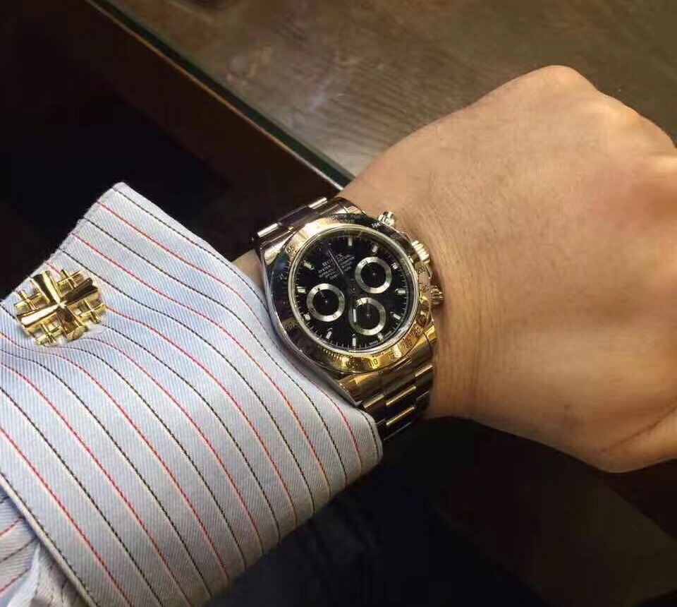 劳力士宇宙计型迪通拿黑钢迪,劳力士宇宙计型迪通拿真假对比