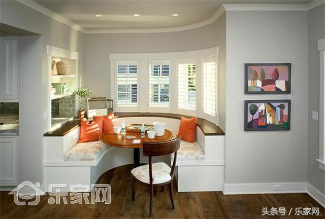 小户型客厅餐厅一体隔断加卡座,小户型卡座餐厅效果图