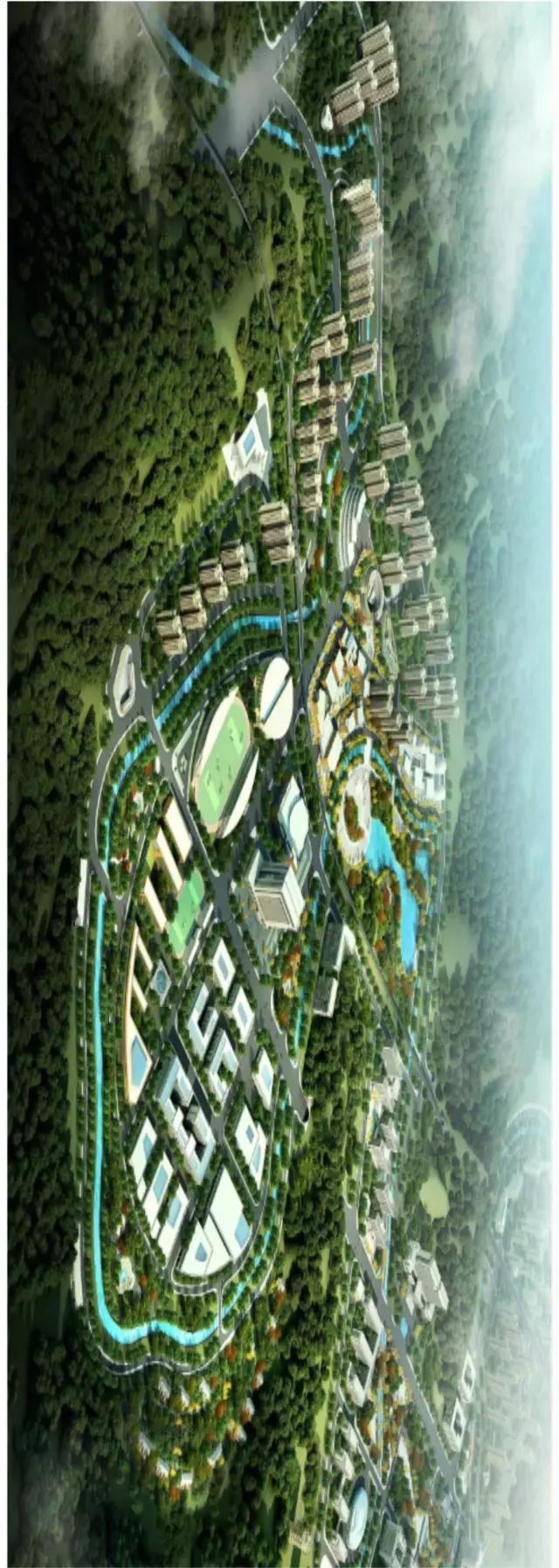 延安新区即将开工的大项目,延安市西沟新区规划