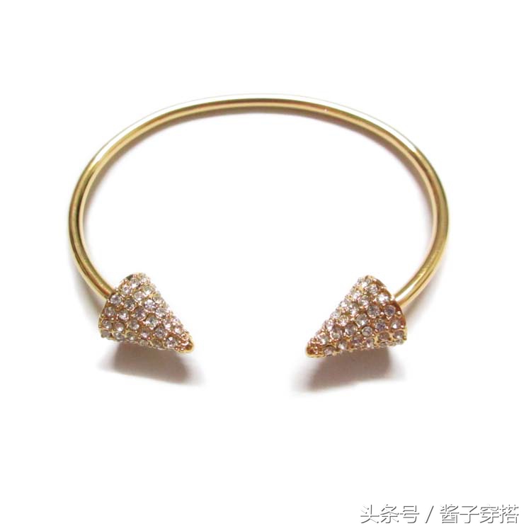 ins小众冷淡风不掉色钛钢手镯,小众原创银手镯ins