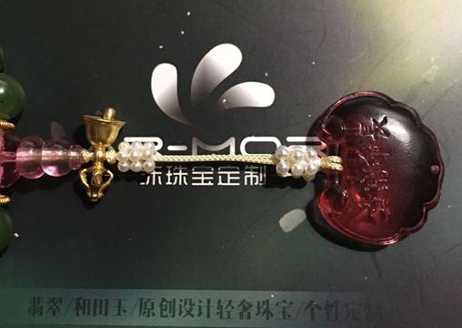 清宫十八子手串的小珍珠,清宫简易造型的教程