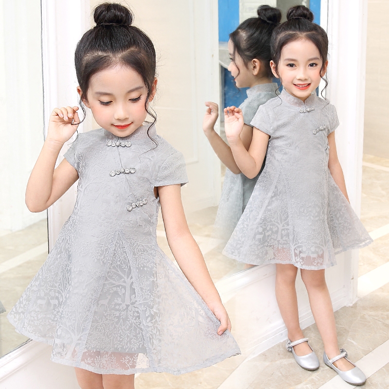 小女孩夏天穿的公主裙子高级感,女童公主裙怎么穿才好看简单