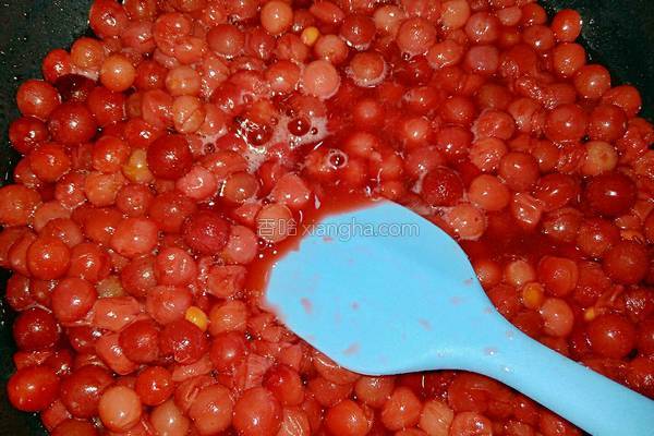 樱桃果酱怎么做不变色,樱桃果酱怎样做会红