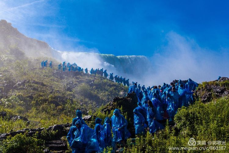 尼亚加拉大瀑布观景台,游美国尼亚加拉大瀑布