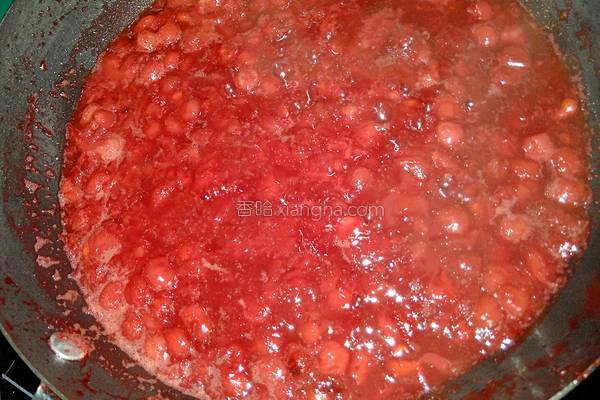 樱桃果酱怎么做不变色,樱桃果酱怎样做会红