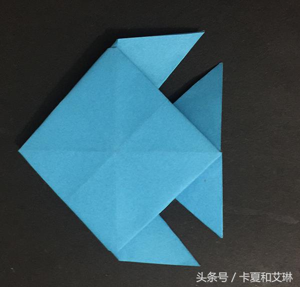 小鱼可以游的手工教程,会游的小鱼手工制作