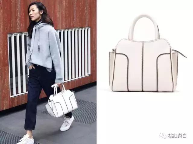 刘雯背的水桶包,刘雯旅行背的包