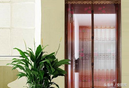 防盗门能用防蚊门帘吗,防盗门装什么防蚊门帘最好