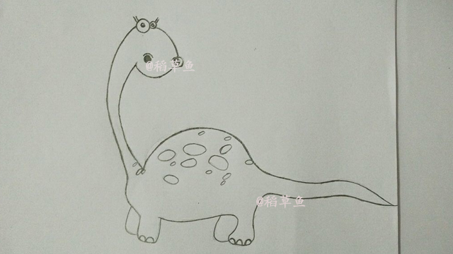 三岁以上的小朋友画简笔画恐龙,简笔画飞天恐龙带翅膀的恐龙