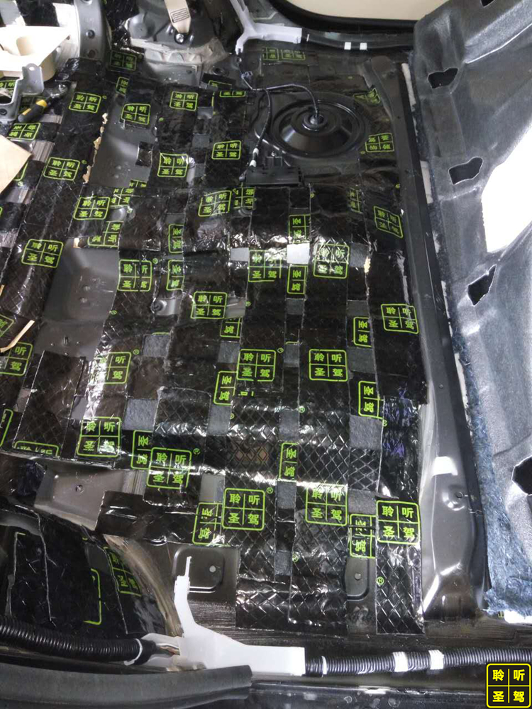 济南奔腾x80引擎盖隔音,奔腾x80胎噪隔音解决方案
