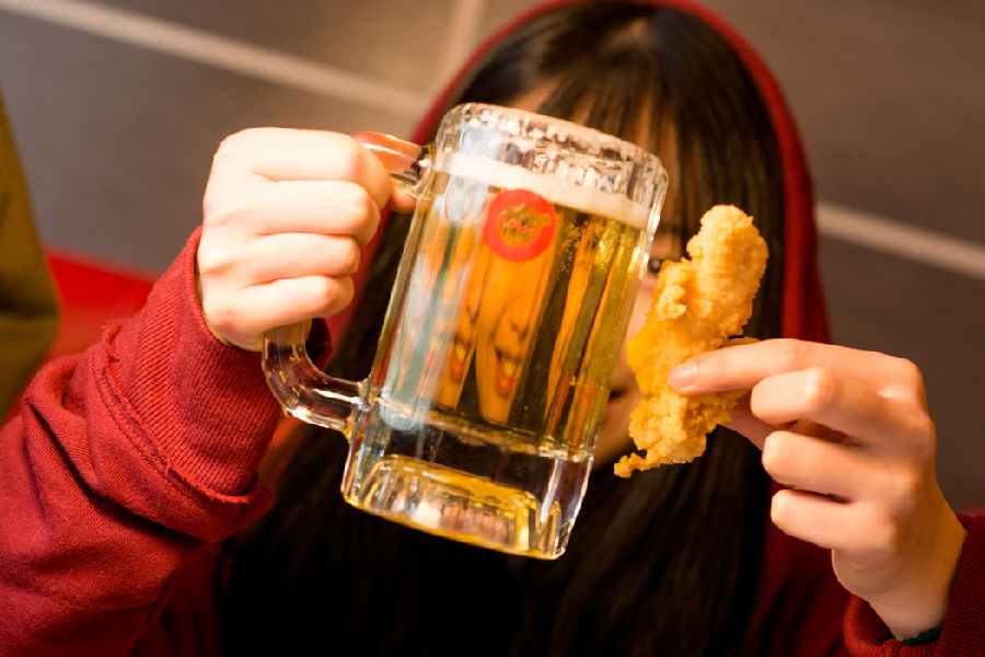 炸鸡控请抱紧我,wuli都教授代言的炸鸡店来啦~