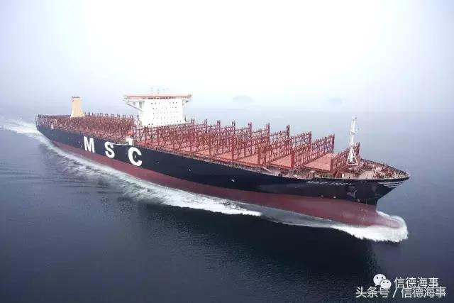 世界上最大的集装箱船的视频,世界最大的集装箱船