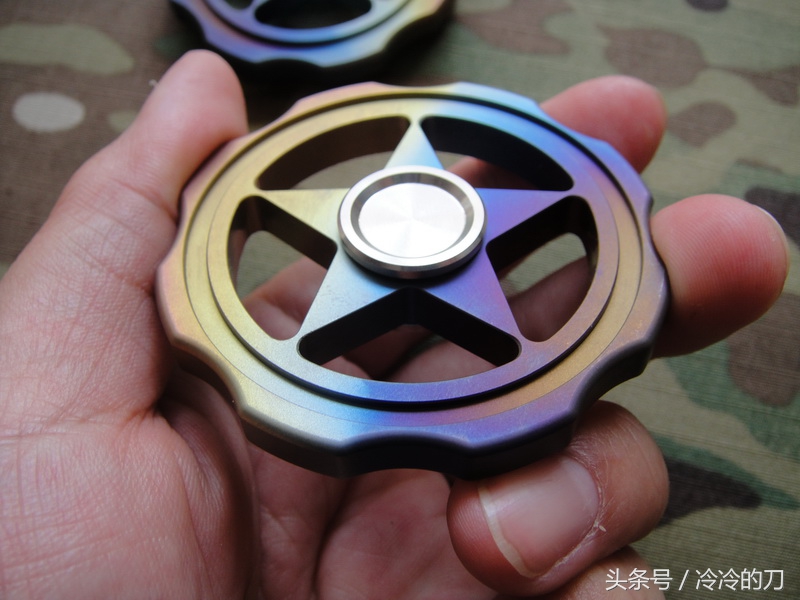 钛合金炫酷手指陀螺,钛合金指尖陀螺