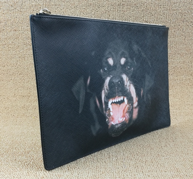 纪梵希givenchy男士狮子图案手包,givenchy纪梵希黑色手拿包