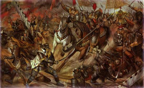 韩世忠打西夏,韩世忠打金兵