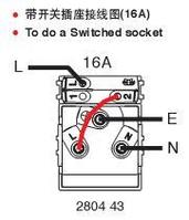 没有l1l2带开关的插座怎样接线,带插座双联双控开关接线几种方法