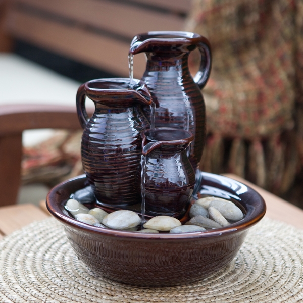 中国风水学：流动的水象征健康和财富，那赶快买个台式喷泉回家吧