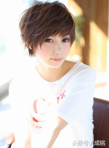 碎发短发长碎发,小清新又酷又飒短发碎发