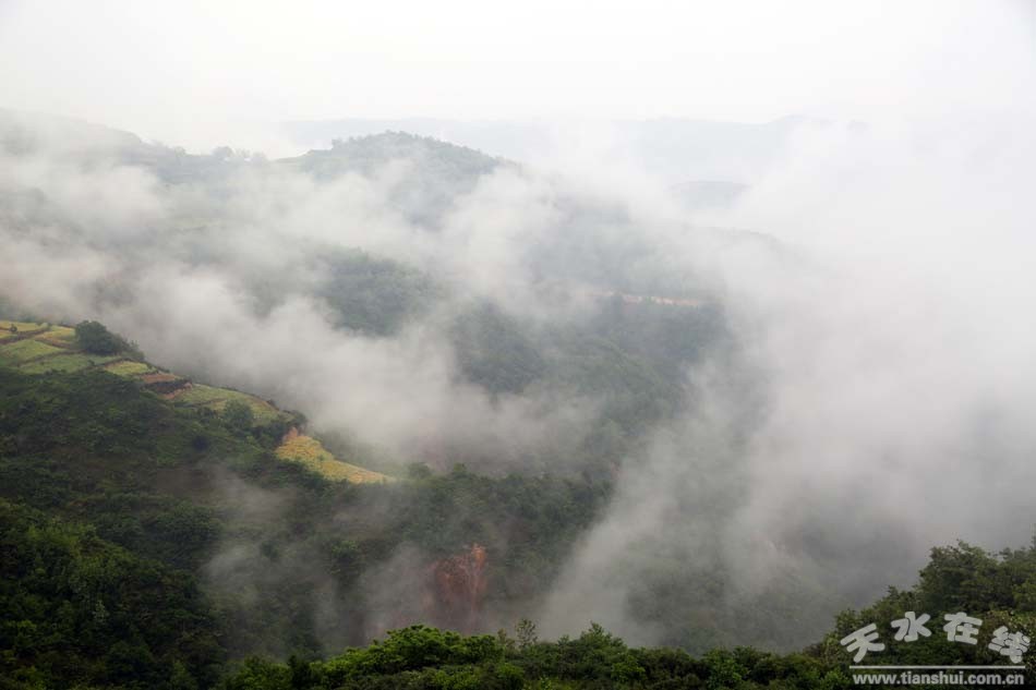 天水乡村田园风景图,天水农村自然美景
