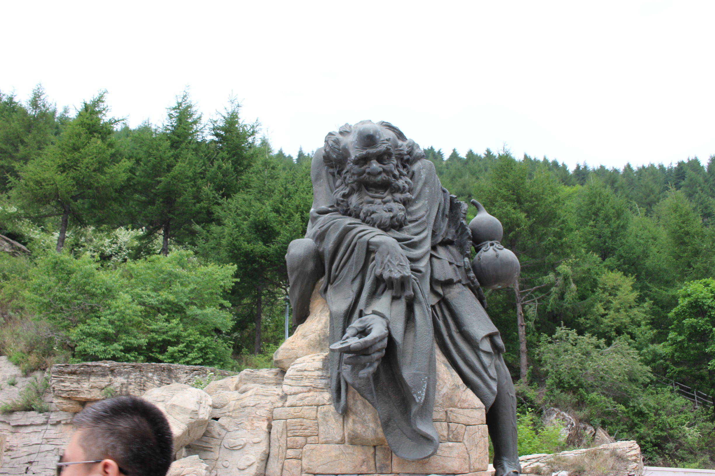 白石山十瀑潭石林峡四日游,白石山风景区自驾游攻略图