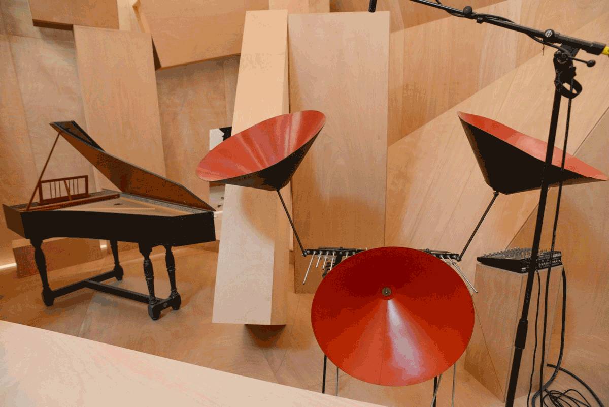 把录音棚搬到威尼斯双年展,办了一场全世界都能听到的音乐会