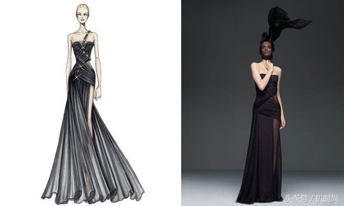 礼服好高级感,怎么画礼服设计手稿图
