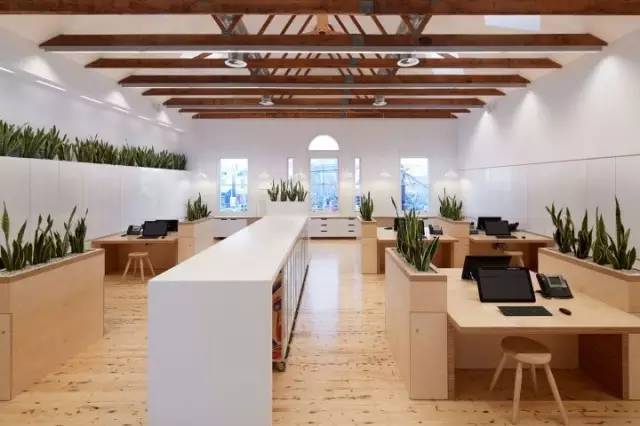 把办公室装修成咖啡店,高级感100平米办公室设计效果