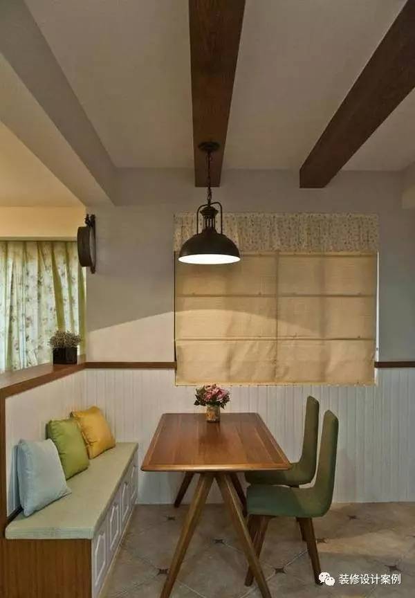 2米宽卡座餐厅设计效果图,餐厅现代简约卡座设计小户型