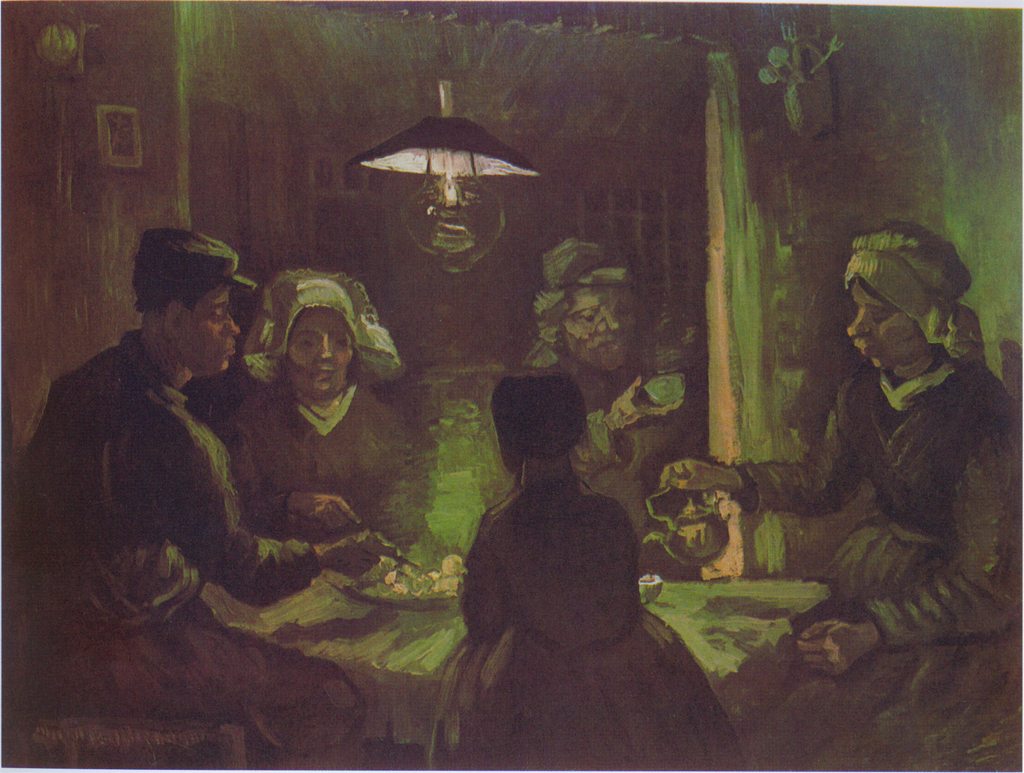 纽约大都会博物馆梵高向日葵油画,梵高非凡人生油画作品