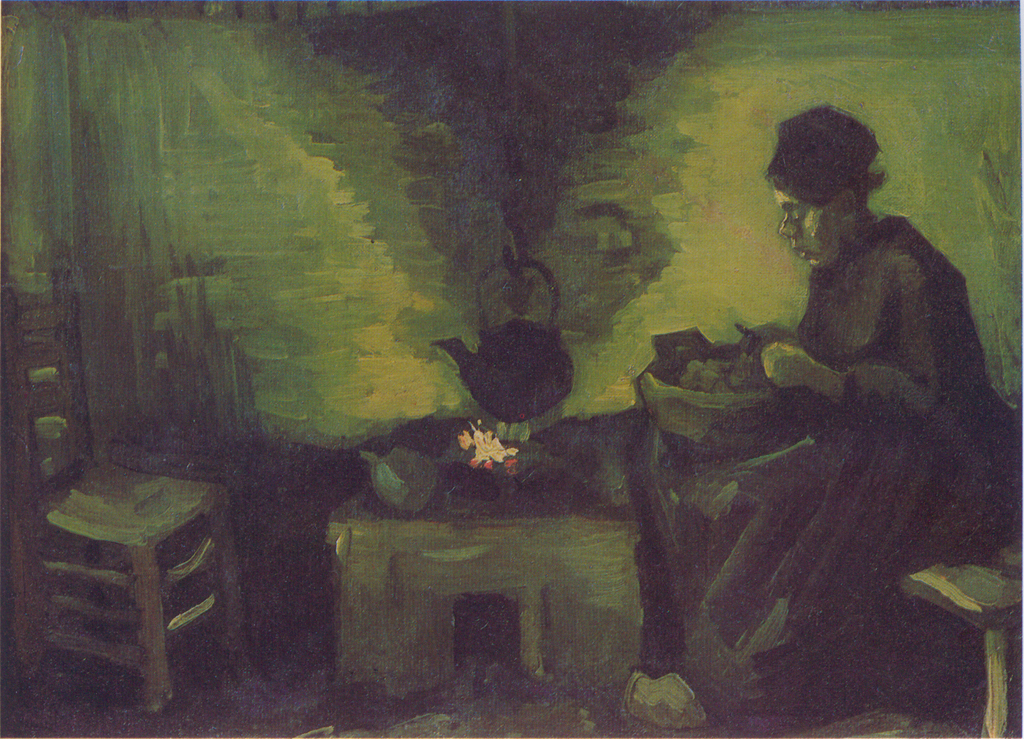 纽约大都会博物馆梵高向日葵油画,梵高非凡人生油画作品