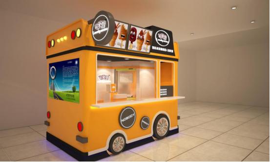 流动冰淇淋雪糕车,创意流动冰淇淋车