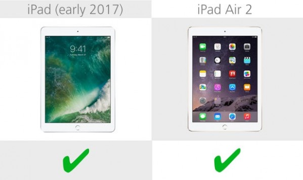 ipadair2对比2019款新ipad,ipadair5和ipadpro对比