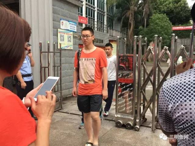 三明市高考现场视频,三明高考第一天