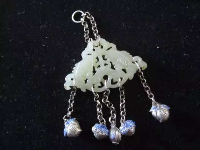 揉合*善美真**的玉——平安锁