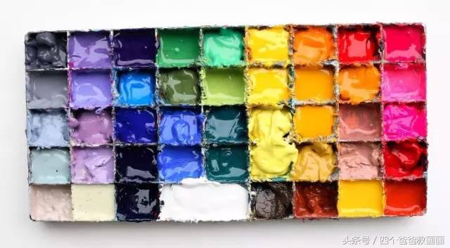 小孩子水粉颜料使用说明,水粉颜料幼儿初学者怎么使用